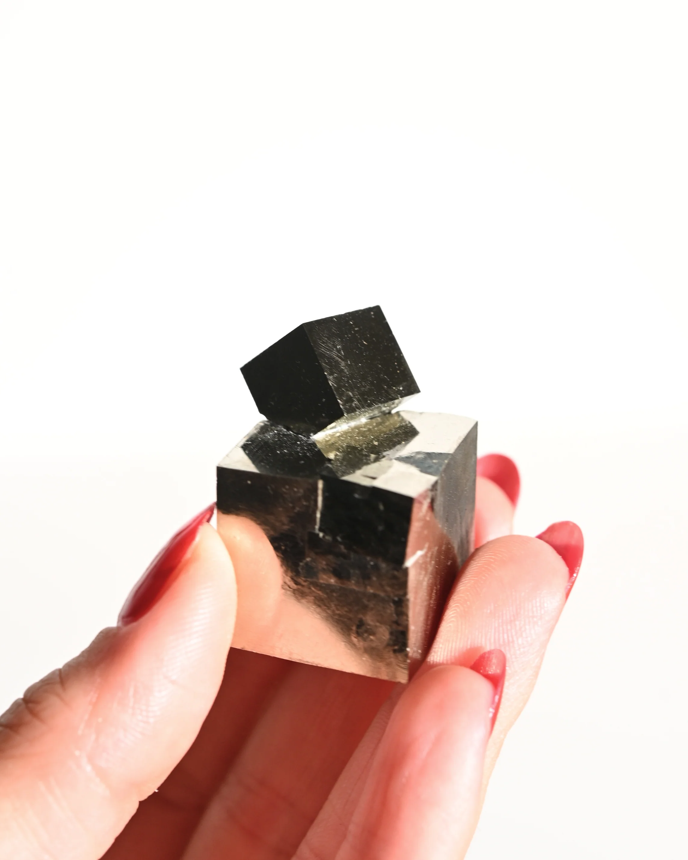 Pyrite Interlocking Cubes