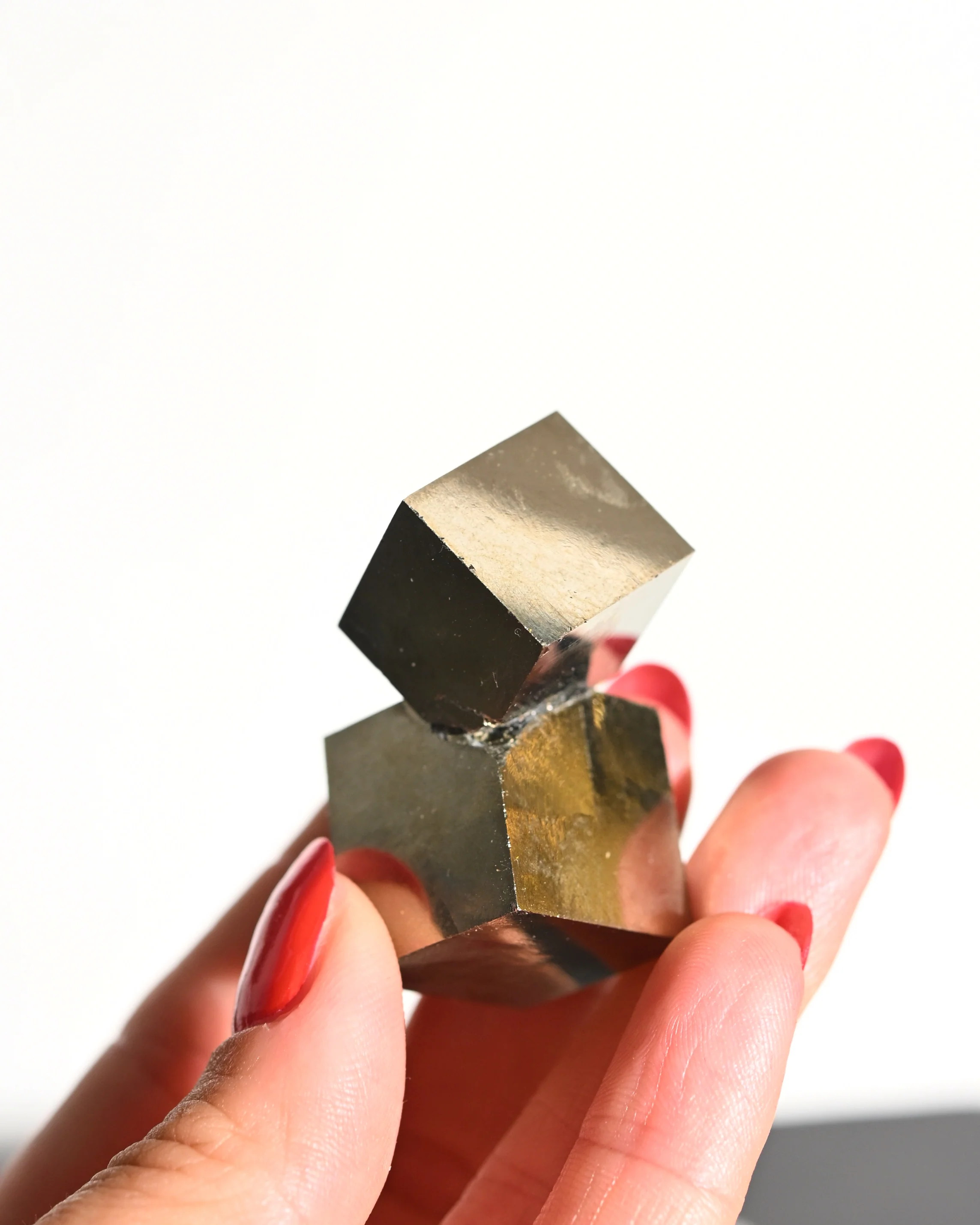 Pyrite Interlocking Cubes - Image 3