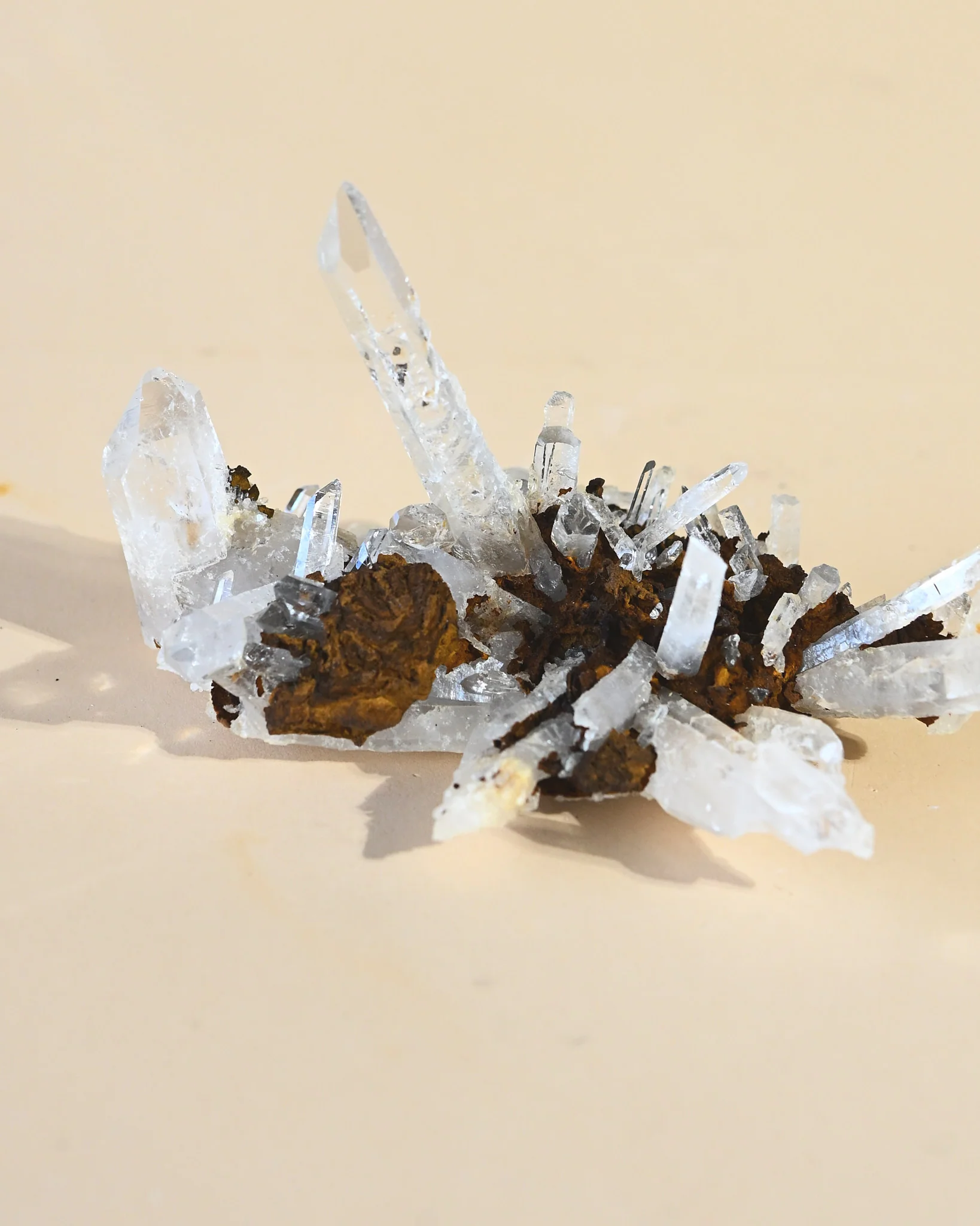 Lemurian Quartz w Siderite - Image 4