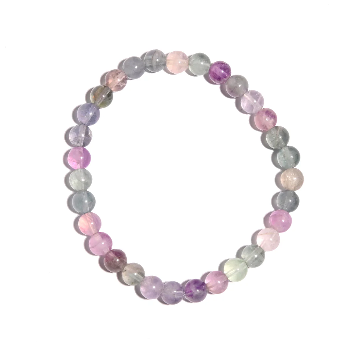 Rainbow Fluorite Bracelet - BALANCE - Image 4