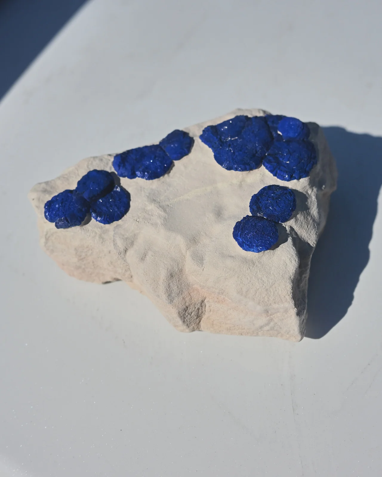 Rare Azurite Sun specimen - Image 4