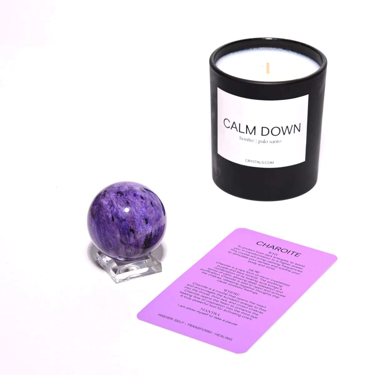 Rare Charoite Sphere - Image 3