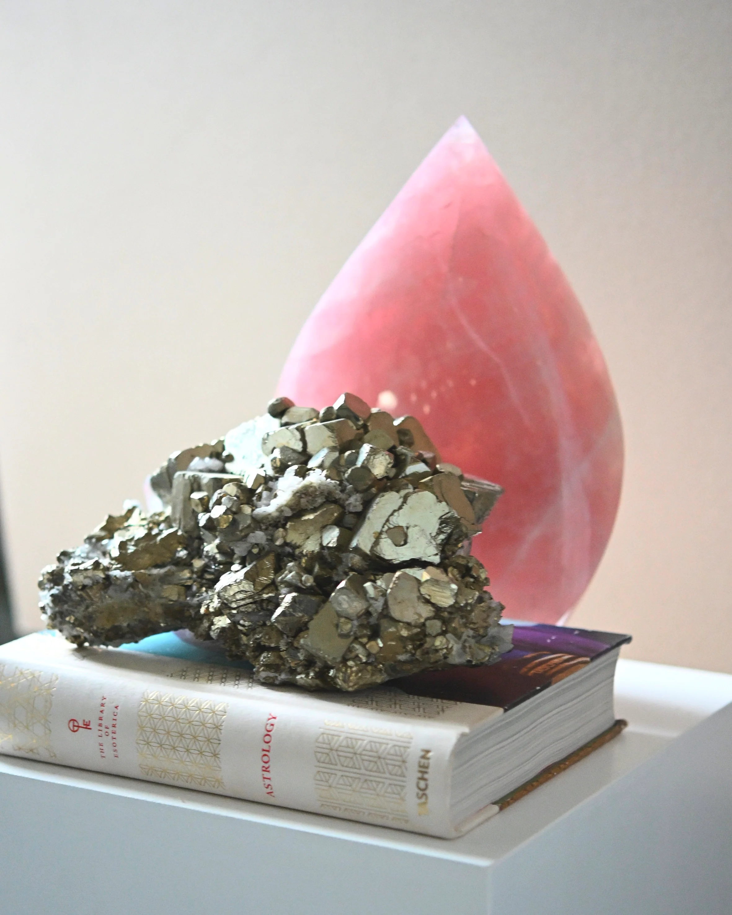 Statement Rose Quartz Flame 11.2lbs - Image 3