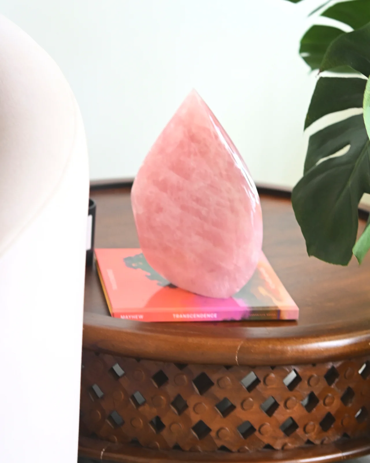 Statement Rose Quartz Flame 11.2lbs - Image 5