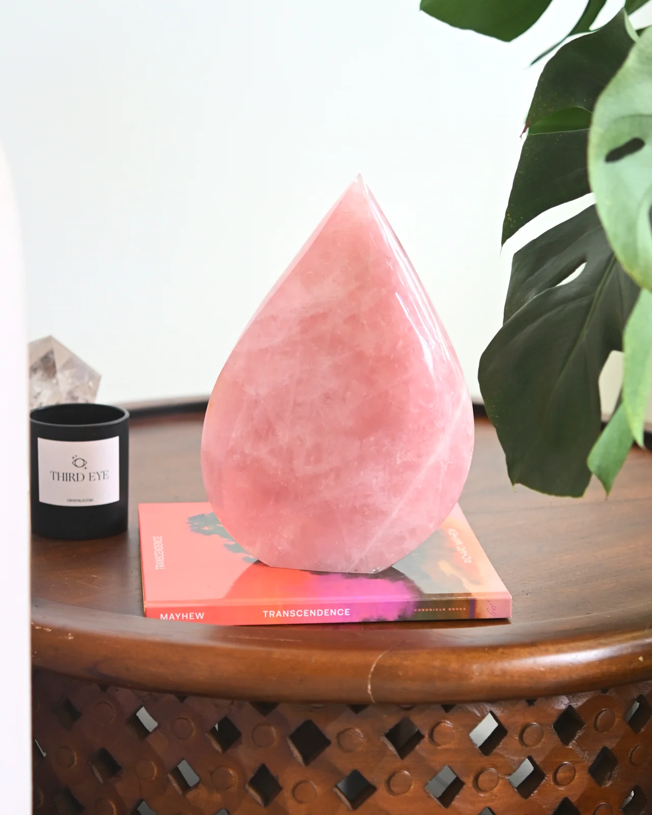 Statement Rose Quartz Flame 11.2lbs - Image 7