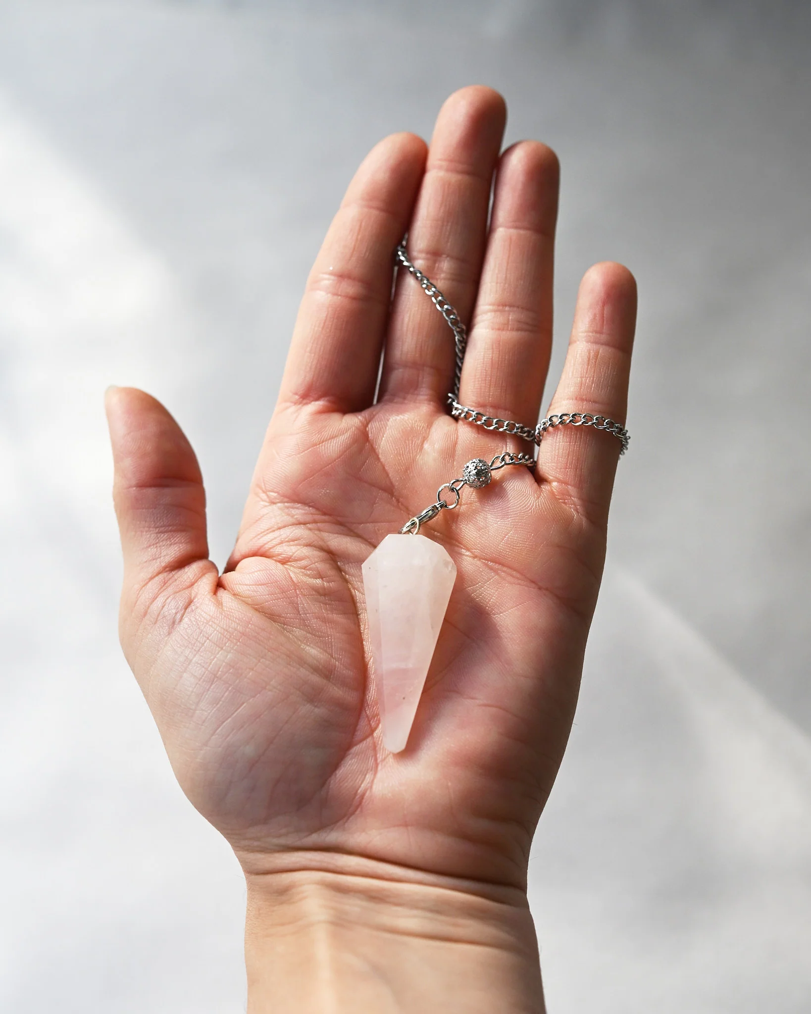 Rose Quartz Pendulum - Image 3