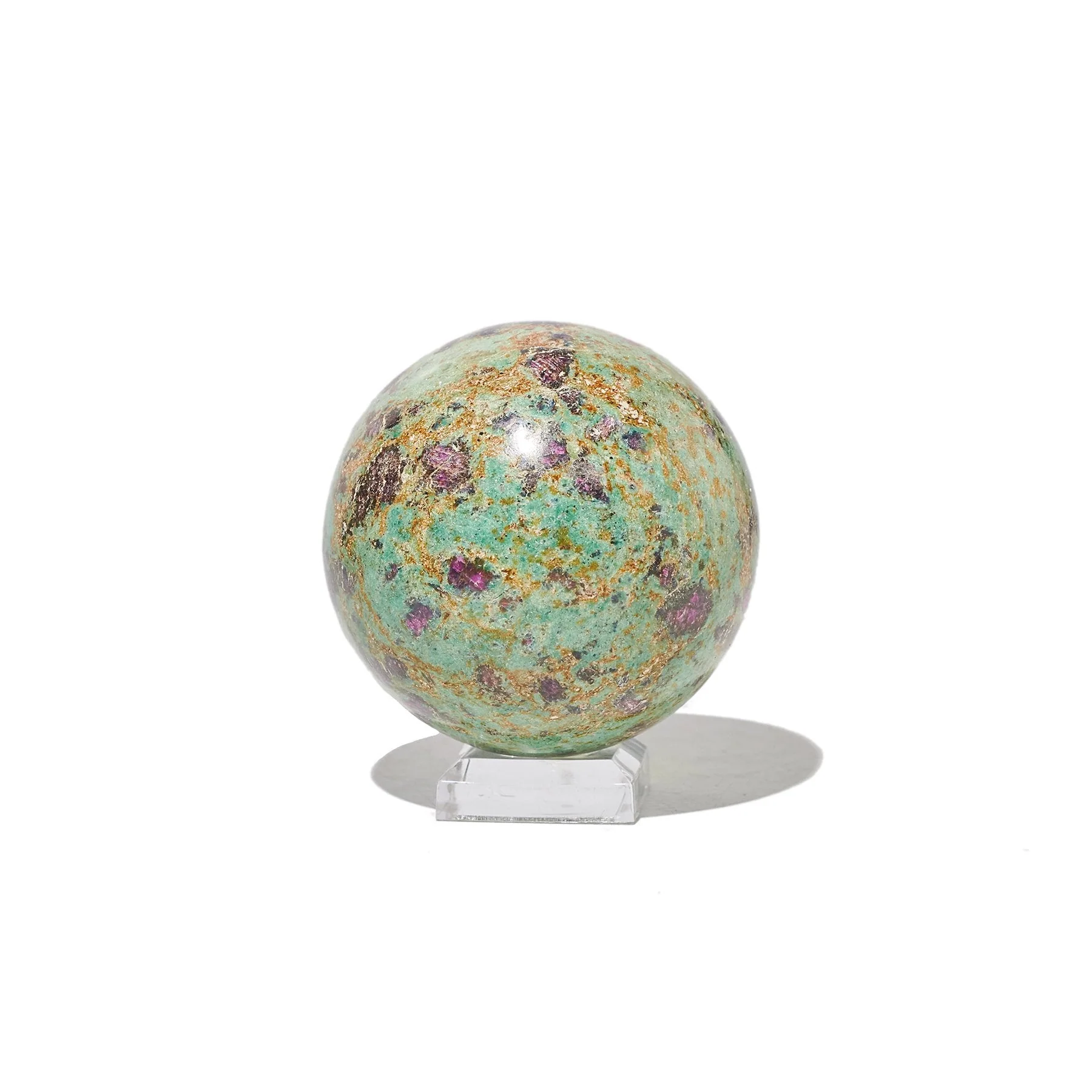 Ruby Fuchsite Sphere - Image 3