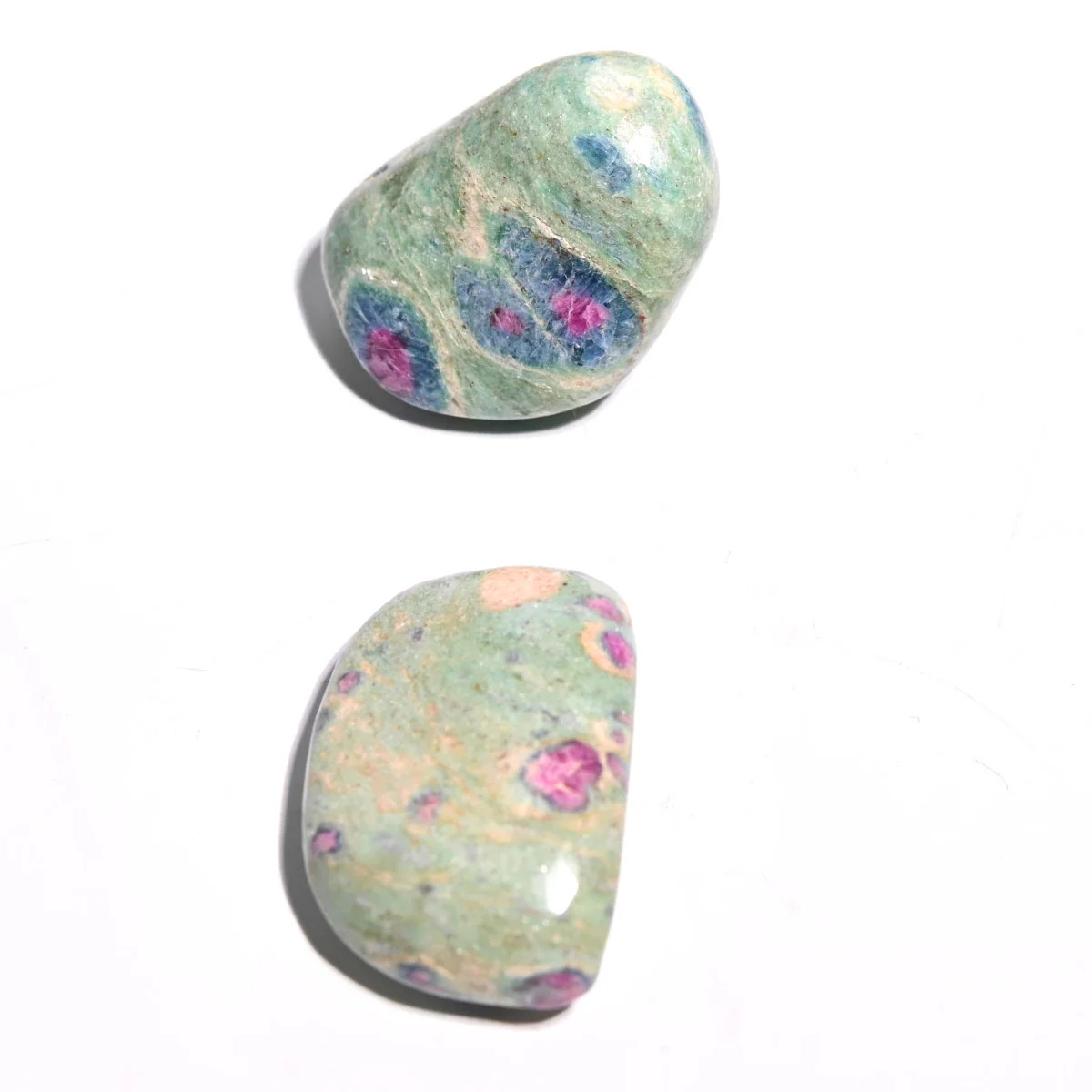 Ruby Fuchsite Tumble Trio - Image 3