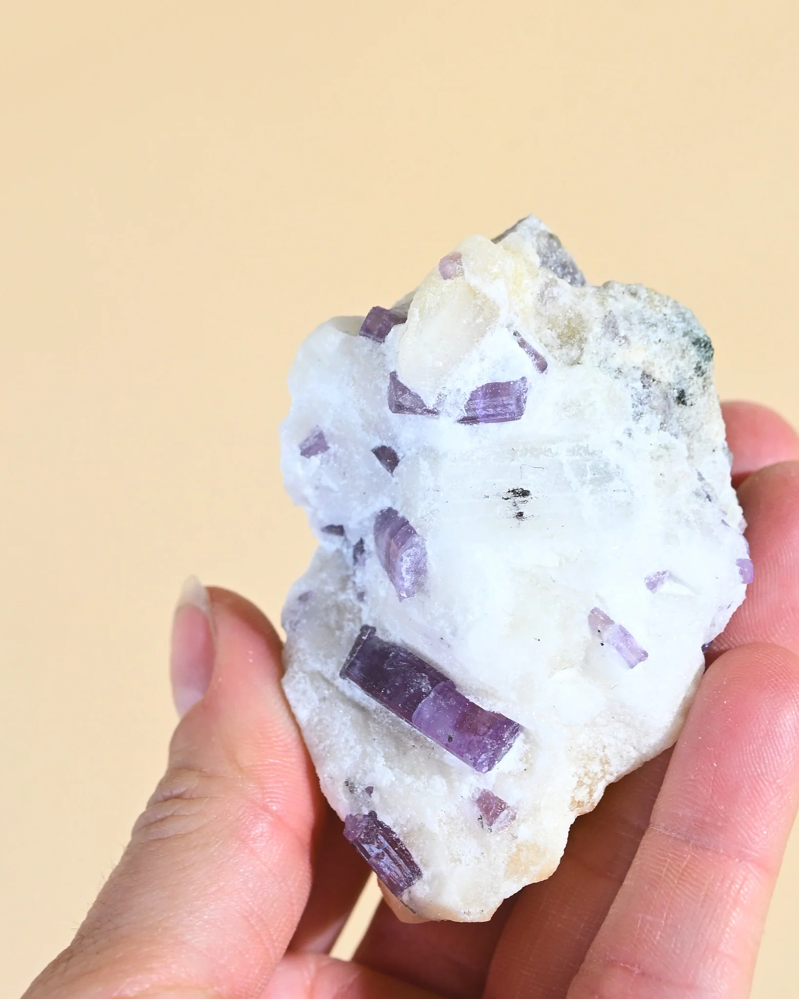 Scapolite Cluster w Calcite + Epidote - Image 3