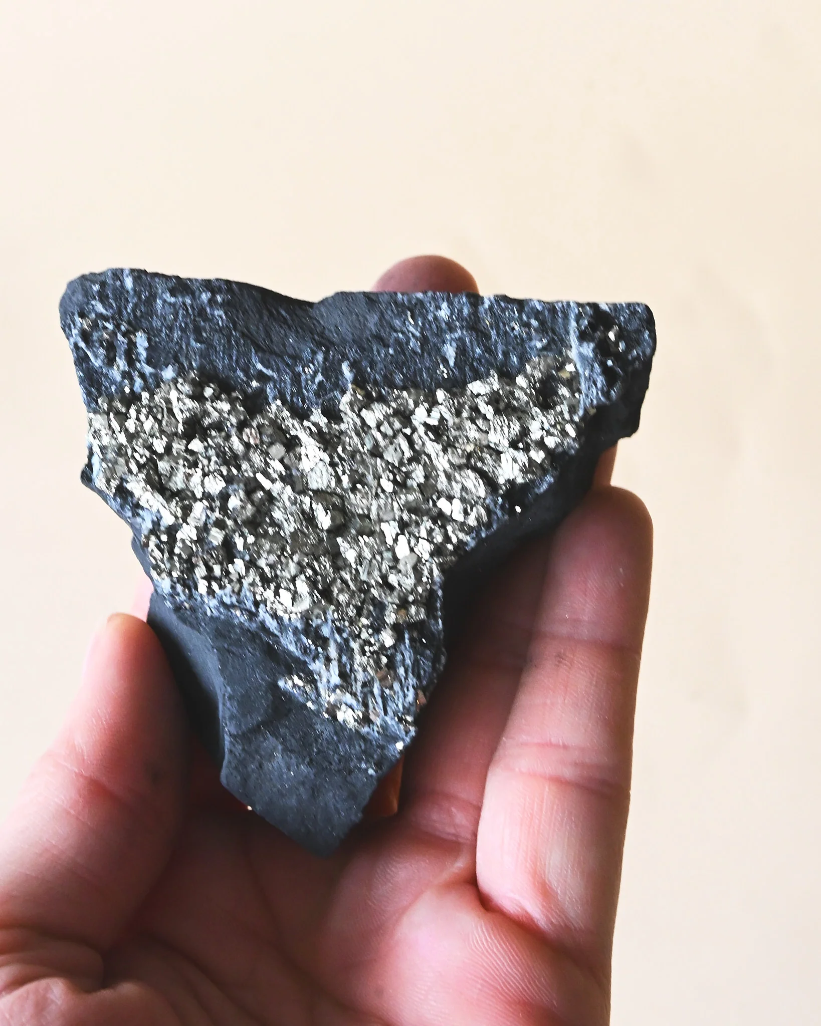 Shungite with Pyrite Rough Specimen - Image 2