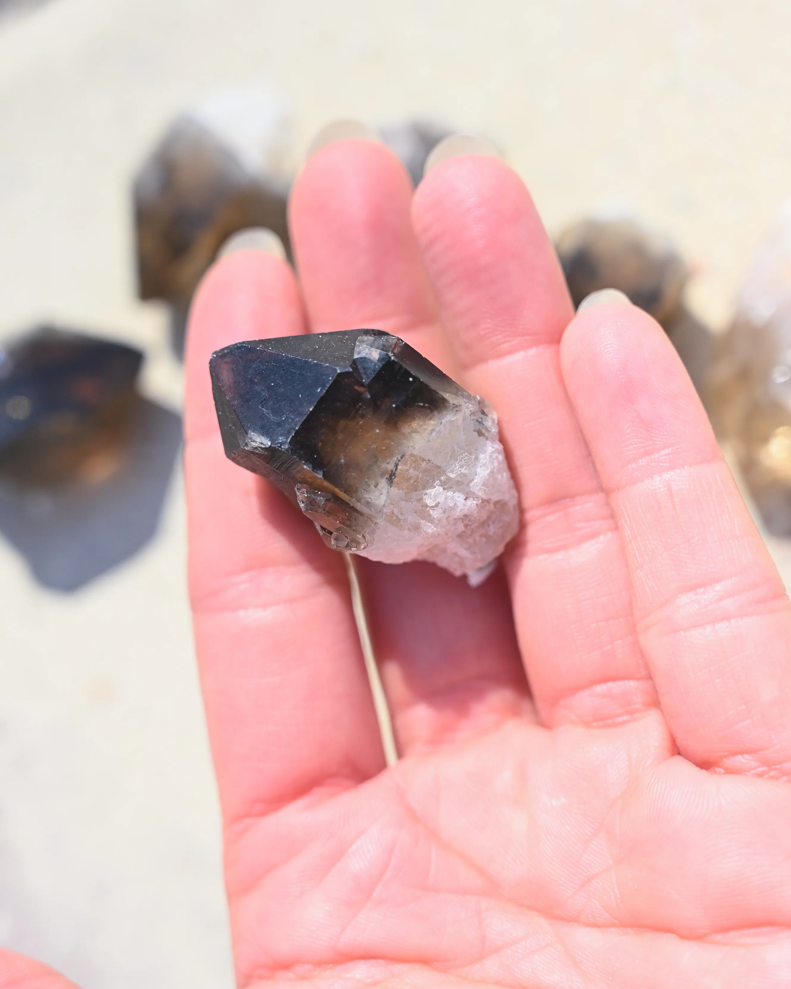 Smoky Elestial Citrine Point Mini - Image 3