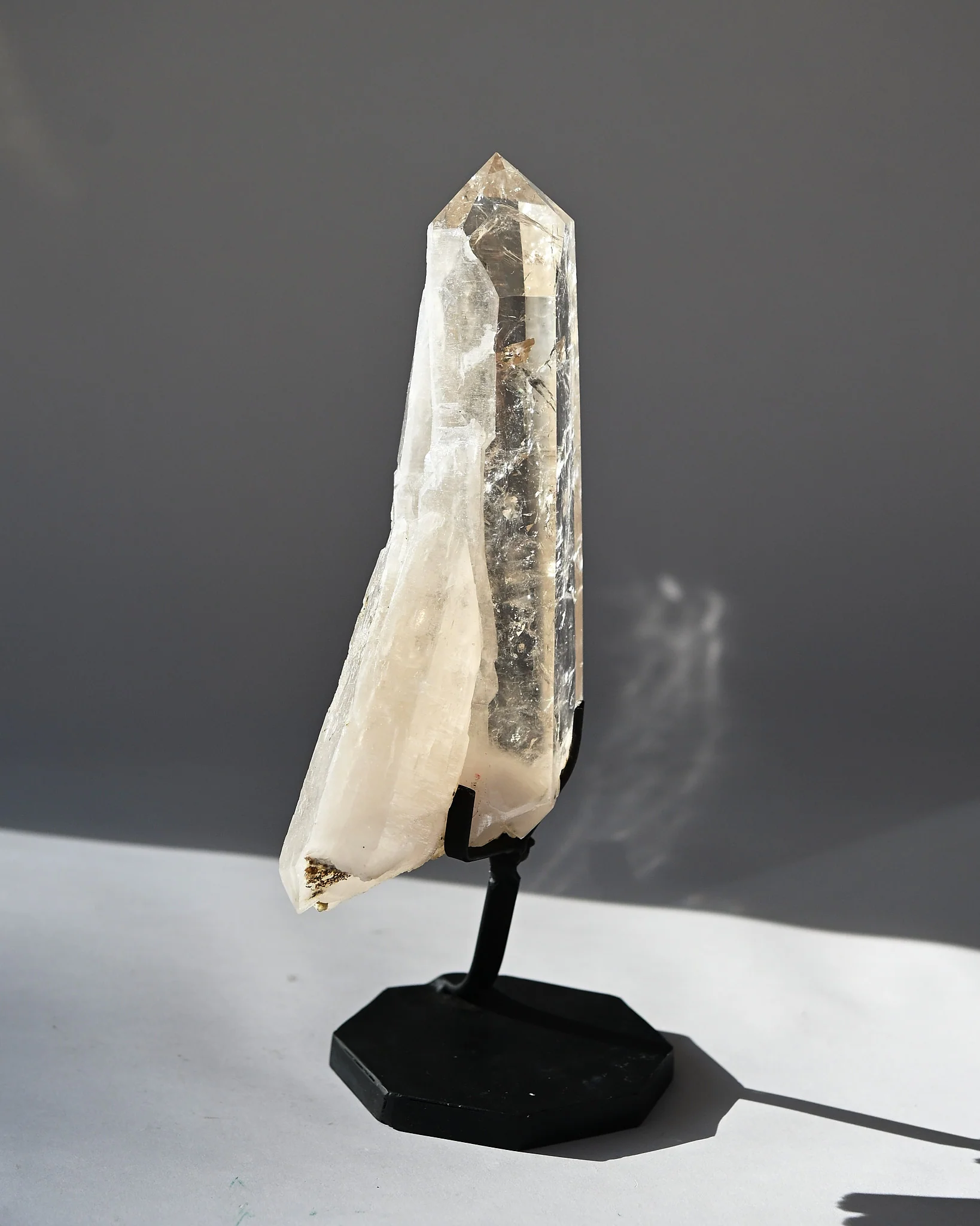 Natural Smoky Quartz Point on Stand 5lb - Image 10