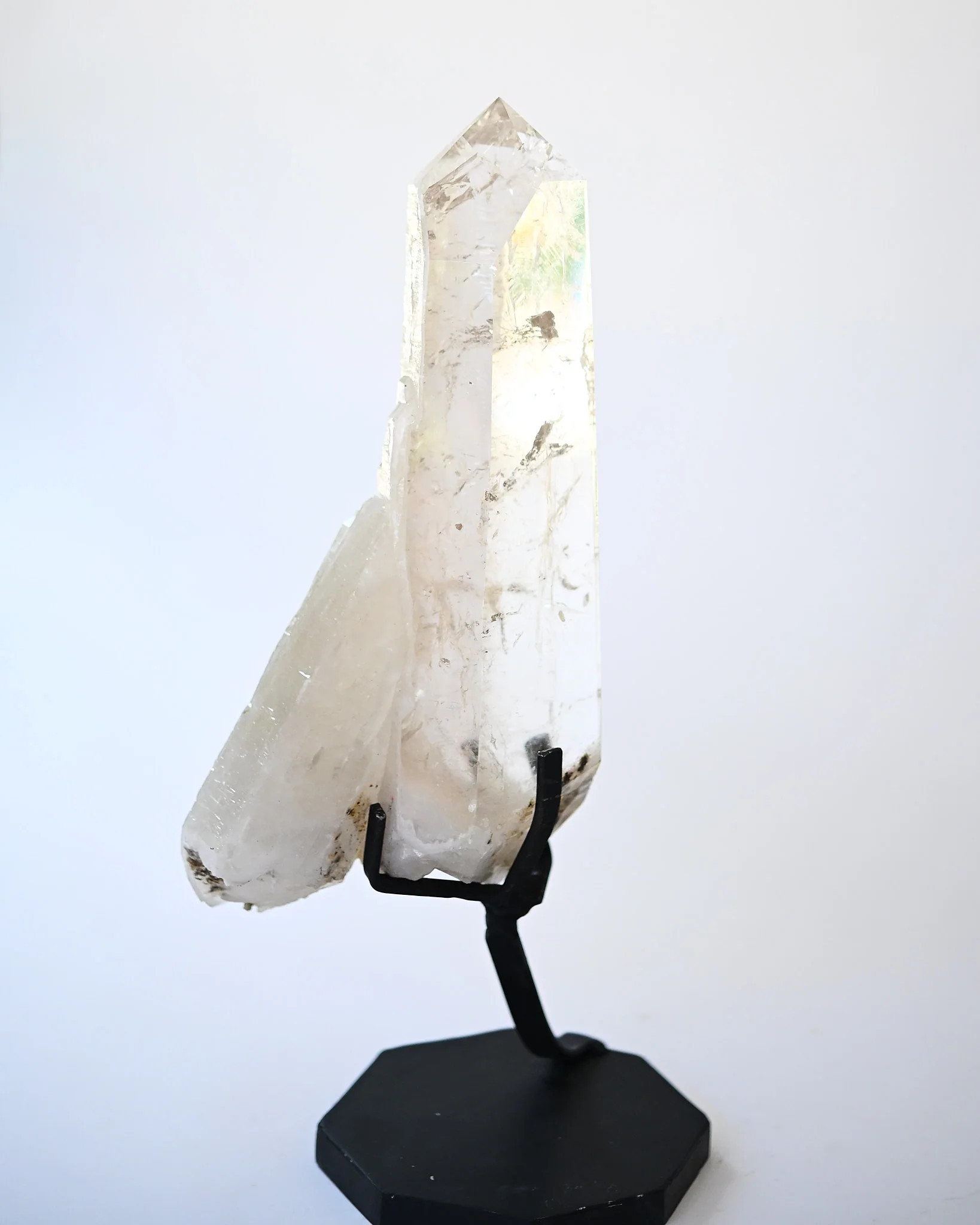 Natural Smoky Quartz Point on Stand 5lb - Image 9