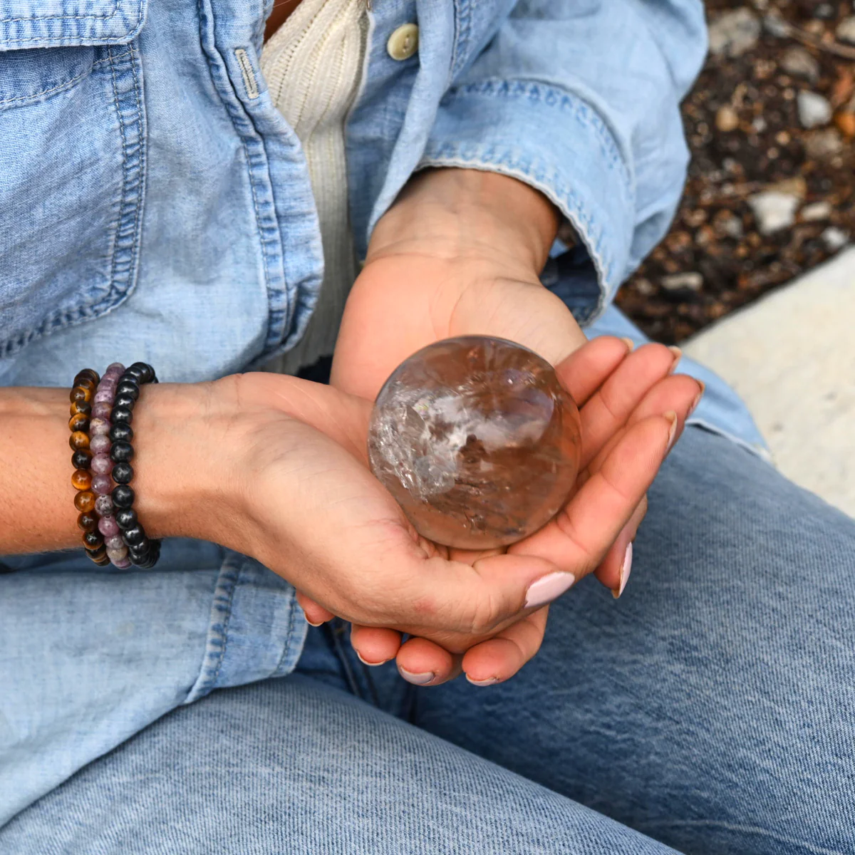 Tiger’s Eye Bracelet - COURAGE + JOY - Image 7