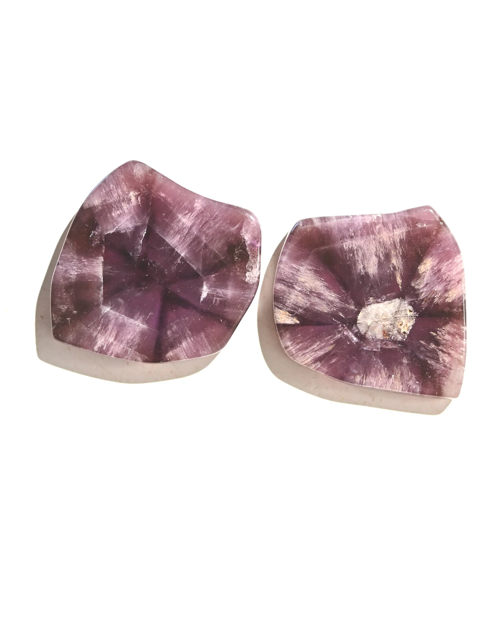 Trapiche Amethyst Pair - Image 3
