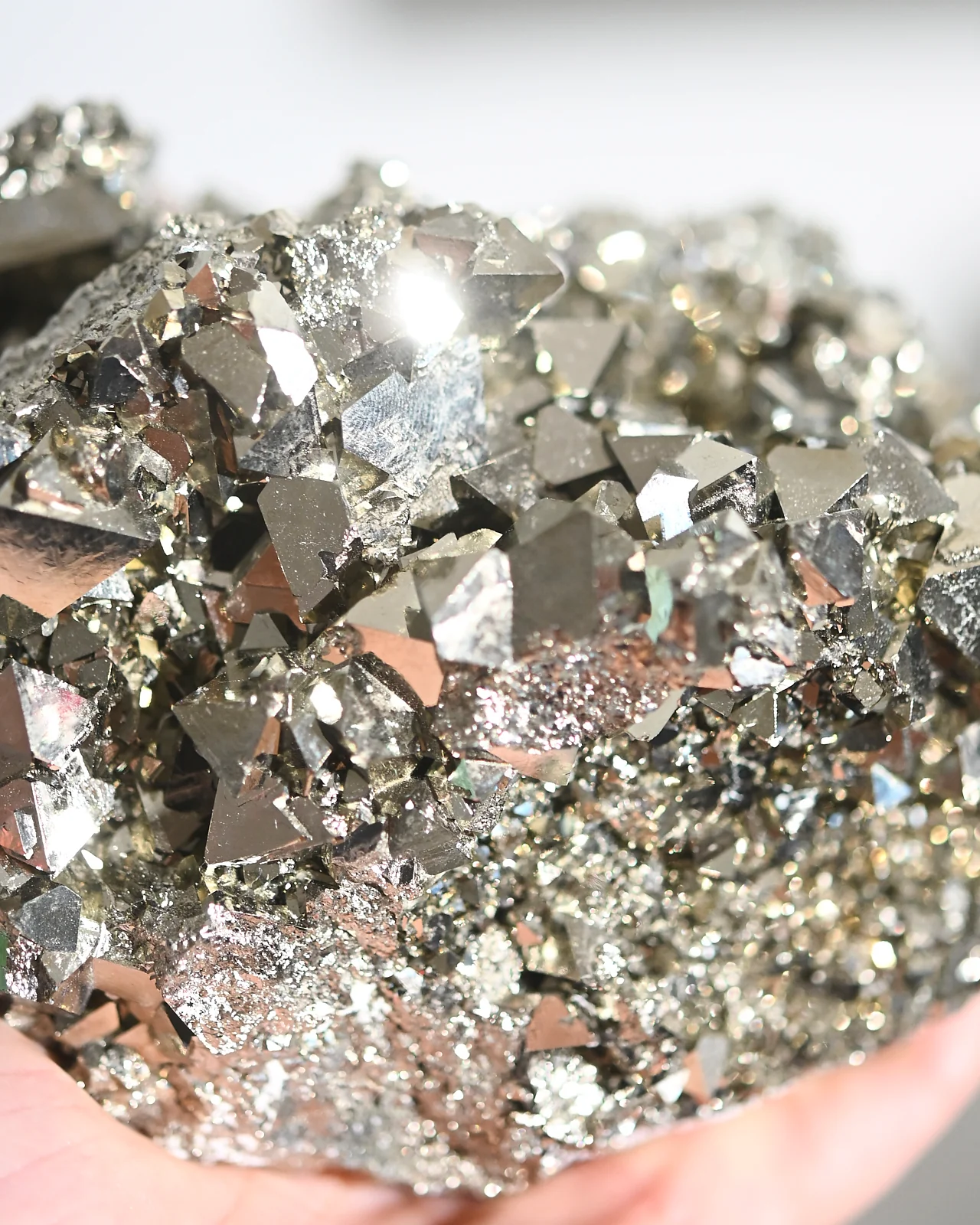 Octahedral Formation Pyrite Cluster 6lbs - Image 3