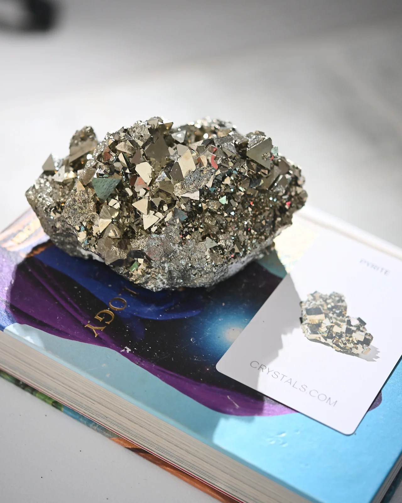 Octahedral Formation Pyrite Cluster 6lbs - Image 7