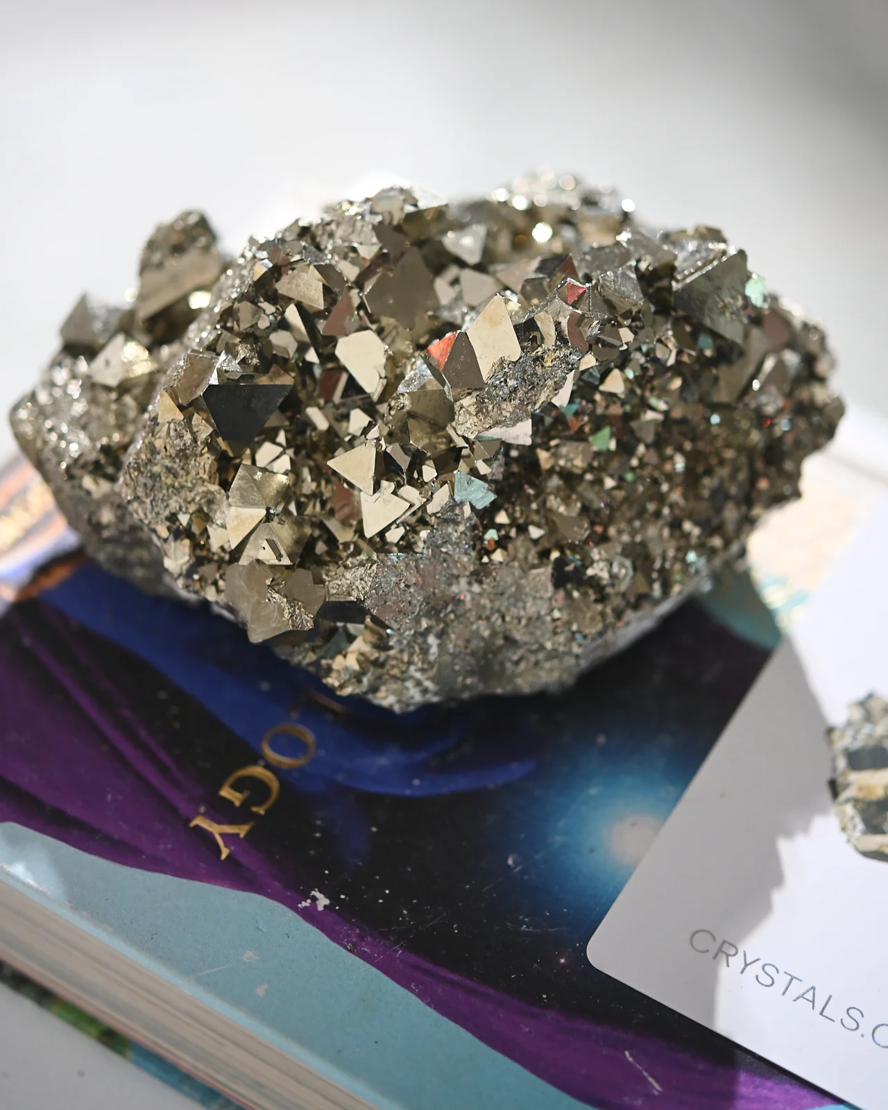 Octahedral Formation Pyrite Cluster 6lbs - Image 8