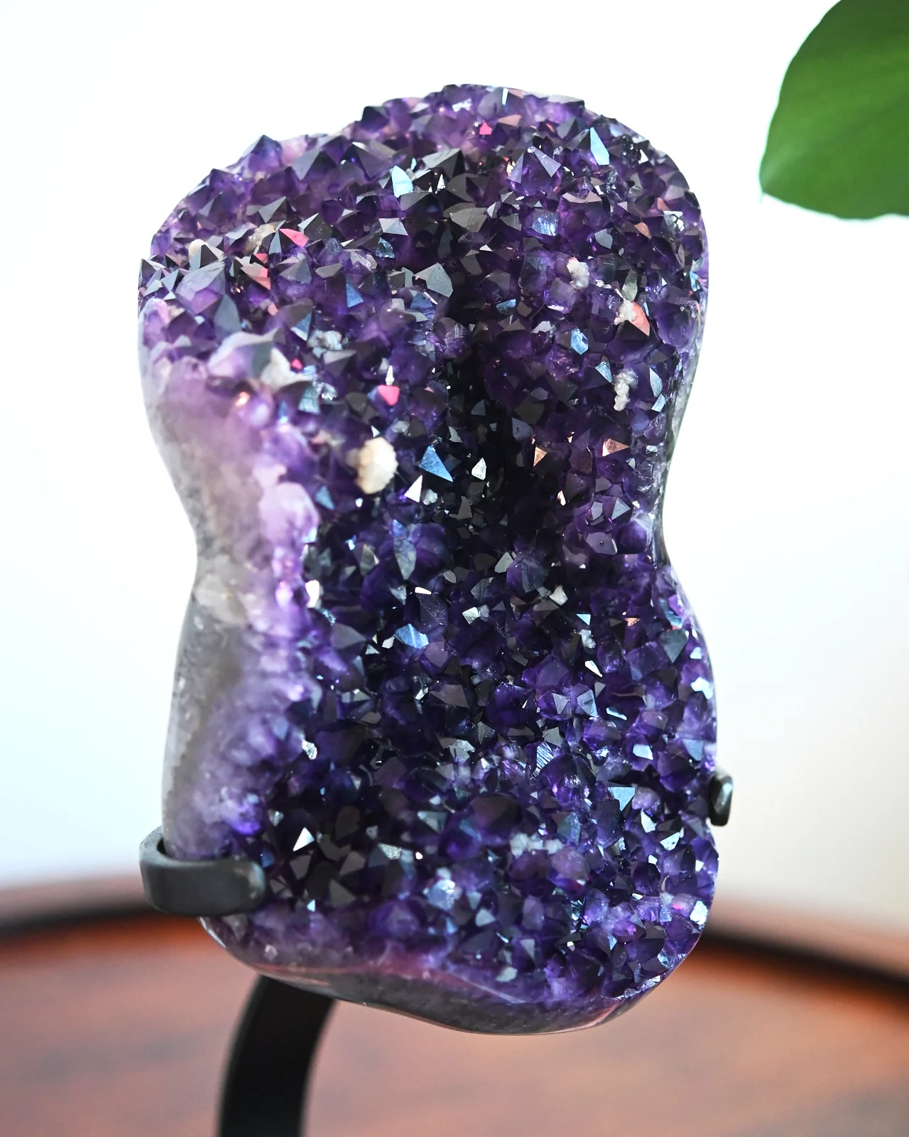 Statement Amethyst Crystal Geode on Stand 11.6bs - Image 6